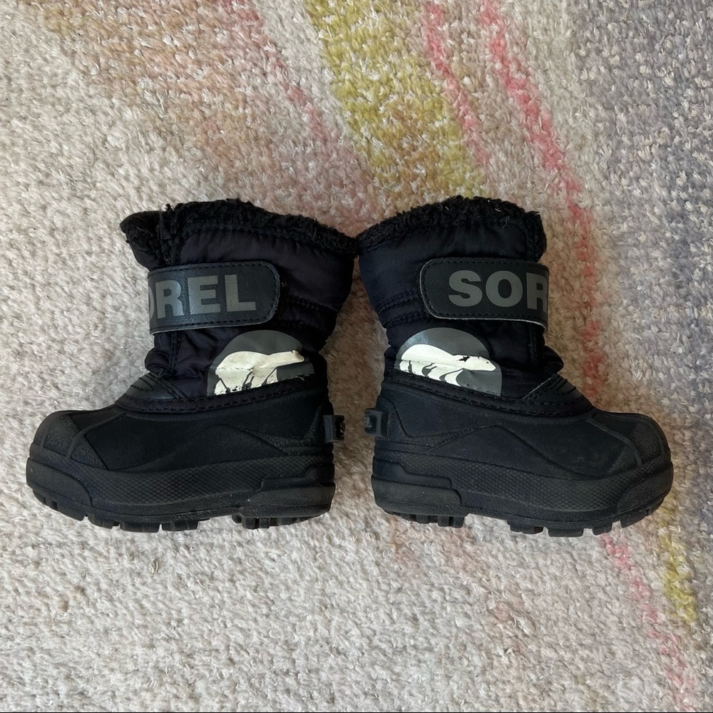 VGUC Sorel Boots - Size 5 Toddler, Black